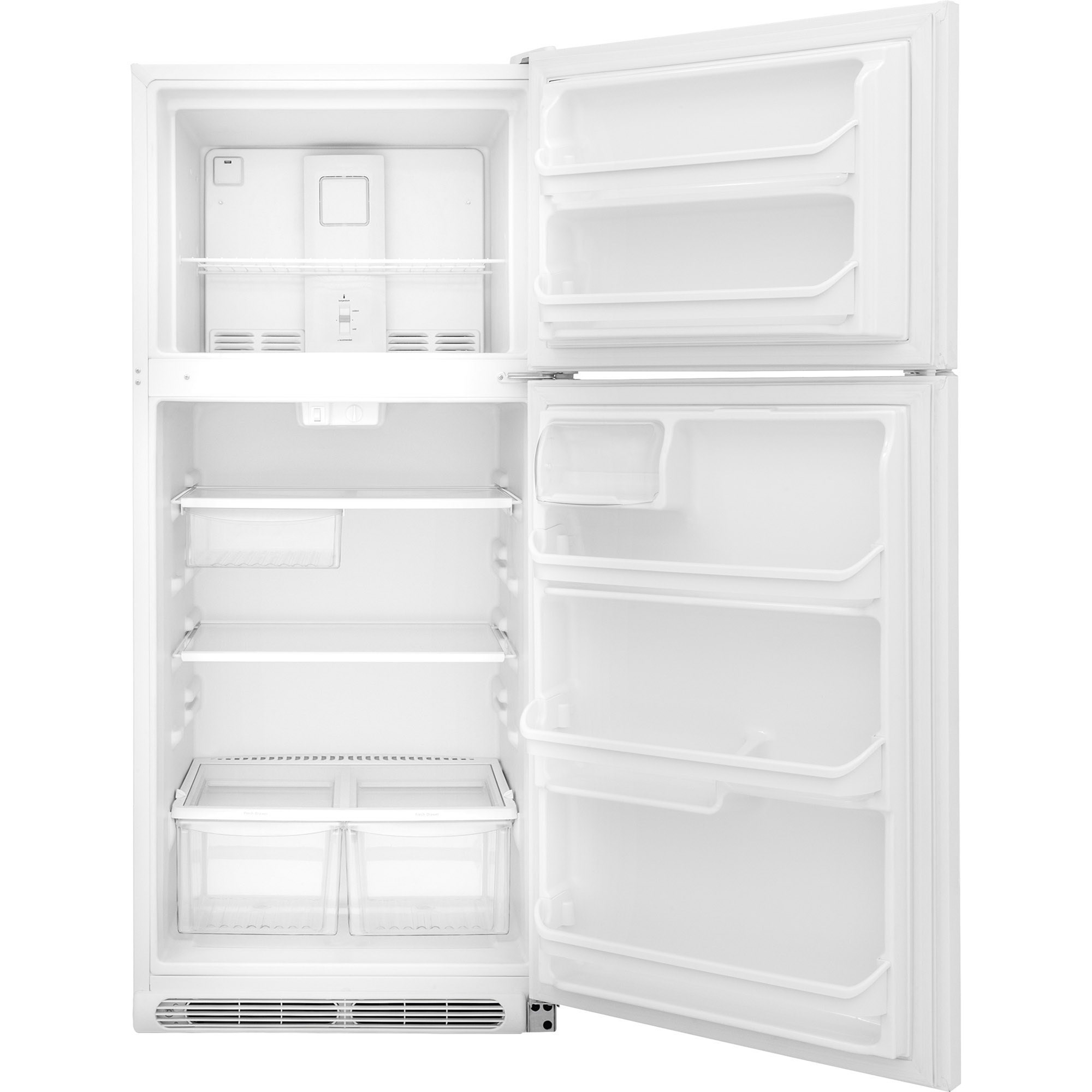 Frigidaire Frtd2021aw 20 4 Cu Ft Top Freezer Refrigerator Furniture